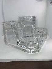 PartyLite Crystal Castle 5-Tier Tealight Candle Holder - 24% Lead - P7170 - 6x6 picture