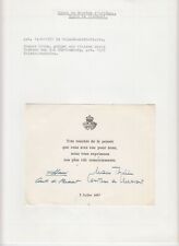 Prince Henry of Bourbon of Orleans, Original Autograph, Royalty, France (L6527) picture