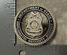 DSS DOS Department of State, Secretary of State Protective Detail Challenge Coin picture