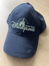 Disney Parks Disneyland Hong Kong Logo Baseball Blue Cap Adult Size Mickey Mouse picture