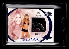 BRANDE RODERICK 2012 BENCH WARMER NATIONAL BLUE FOIL SWATCH AUTO 1/5 picture