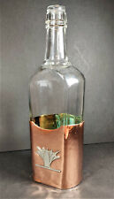 Very Rare Early Hector Aguilar 994 Copper & Sterling Agave Encased Tequila Btl. picture