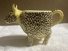 Cow Parade 2001 Leopard Print Cow Mug #7418 Used 7