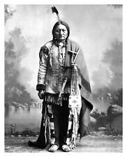 CHIEF SITTING BULL SIOUX NATIVE AMERICAN LEADER 8X10 PHOTO picture