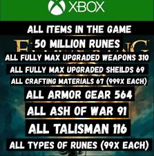[Xbox] ÊLDEN RlNG All Maxed Out Weapons, Armor Sets,  Talismans, Ashes, & RUNES picture