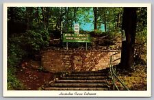 Postcard World Famous Horseshoe Curve Entrance Steps Altoona PA picture