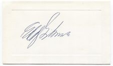 Eddy Gilmore Signed Card Autographed Signature Pulitzer Prize Winning Reporter picture