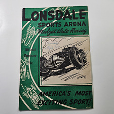 Orig May 06 1951 Lonsdale Sports Arena RI Midget Race Car Program picture