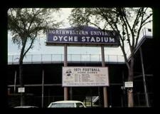 Vtg Orig 1972 35mm Slide - Dyche Stadium Sign Northwestern Univ. Ryan Field IL picture