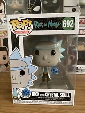 NEVER OPENED Funko Pop - Rick and Morty - Rick with Crystal Skull #692 - Vinyl picture