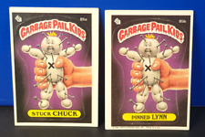 Topps 1986 Garbage Pail Kids GPK OS3 Stuck Chuck Pinned Lynn 85a & 85b picture