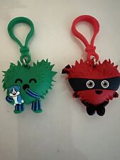 2023-2024 Kids Heart Challenge Character Keychains Lot Of 2 picture