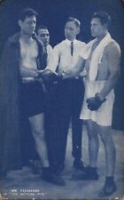 Boxing WM Fairbanks The Battling Fool 1924 Movie Vintage Exhibit Card Postcard picture