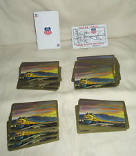 VINTAGE UNION PACIFIC RAILROAD STREAMLINER PLAYING CARDS COMPLETE DECK picture