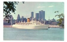 Ship Empress of Canada Postcard Canadian Pacific Liner picture