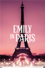EMILY IN PARIS - EIFFEL TOWER POSTER - 22x34 24769 picture