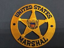 US MARSHAL GOLD STAR PATCH 3” NEW  picture
