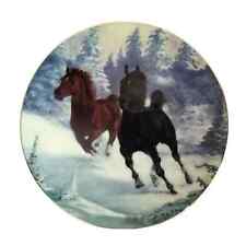 Hamilton Collection Winter's Thunder Horse Plate picture