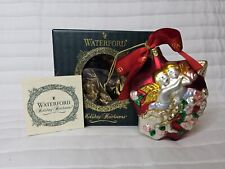 Waterford Crystal Holiday Heirlooms Cupid’s Heart Christmas Ornament Poland picture
