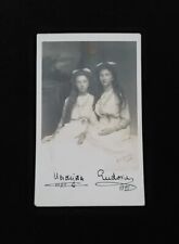 Bulgarian Princess Eudoxia Nadezhda Signed Royal Photo Card Bulgaria Royalty BG picture