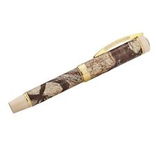 Visconti 685RL02 'Millionaire' Rain Forest Brown Marble Rollerball Pen picture
