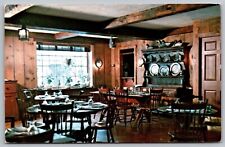 Grafton Vermont Vt The Old Tavern Pine Dining Room Unp Postcard picture