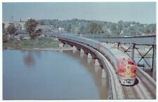Santa Fe Railroad Super Chief Passenger Train Engine Locomotive Postcard picture