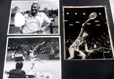 Press Photo Tennis Players 1970s Billie J King Rod Laver Gardnar Malloy Sports picture