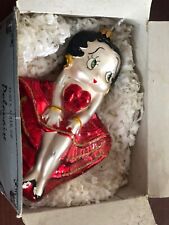 Kurt Adler Polonaise Collection Betty Boop Hand Blown Glass Ornament Komozja  picture