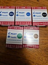 Pilot Namiki Fountain Pen Multi Color Refill Cartridges, new, 48 Total See PICTU picture