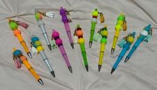 Custom beaded pens ~ Glow in the dark/ Neon ~ SHIPS FREE picture