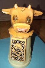 VTG USA Whirley Cow Creamer Daisies ￼ picture