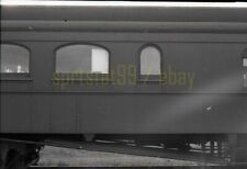 1972 NP Northern Pacific Passenger Car @ Livingston MT - Vtg Railroad Negative picture