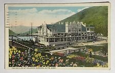 1921 Old Antique Picture Postcard The Pavilion at Columbia Gardens Butte Montana picture