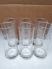 Set Of (6) Six CHANG Thai Beer Glass Pint Cup With Clear Etched Logo picture