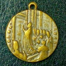 Vintage Holy Year 1925 Catholic Medal From Rome picture