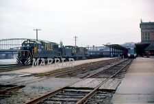 RR LARGE PRINT-PITTSBURGH & LAKE ERIE P&LE 2054 Action at Pittsburgh Pa  1978 picture