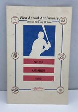 1982 1st Annual Anniversary NCCA Nat'l Card Collecting Association Zanesville OH picture