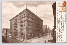 c1901 Grand Hotel Downtown Horse & Buggy Streets UDB Cincinnati Ohio OH Postcard picture