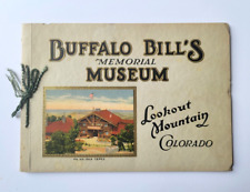 Buffalo Bill's Memorial Museum Vintage Souvenir Picture Booklet Colorado  picture