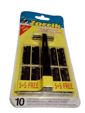 Vintage Zorrik Vintage  Razor Comfortable shaver and 10 Twin blade cartridges picture