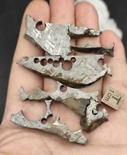 88.3g Rare Exquisite Aletai iron meteorite Leftover material slice Cuboid cut picture
