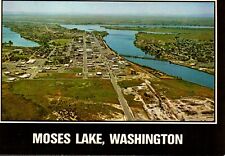 Postcard 4x6 Unposted Moses Lake Washington {p} picture