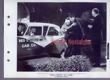 Vintage Photo 1963 Jerry Lewis Jill St John Red & White Cab Who's Minding Store picture