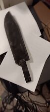 BLACK 11 INCH LEATHER KNIFE SHETH picture