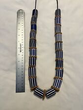 Vintage Venetian Trade Beads 6 layer chevron 20pcs. New Old Stock Large picture