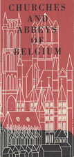 Churches and Abbeys of Belgium Travel Brochure 1958 picture