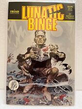 Lunatic Binge #2 NM Triad Pub 1988 Jack Davis wraparound Frankenstein cover picture