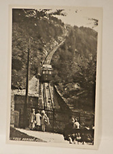 Vintage Real photo RPPC Unused Post Card  Incline Railway, NORWAY picture