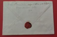 Historical Royal Letter with Wax Seal from Évêque de St Albans to King Albert I picture